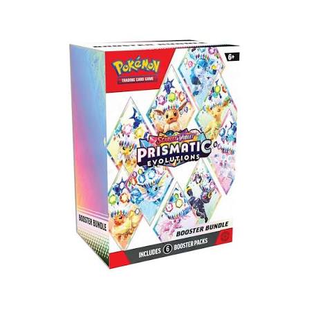 Prismatic Evolutions Booster Bundle Öppnas Live